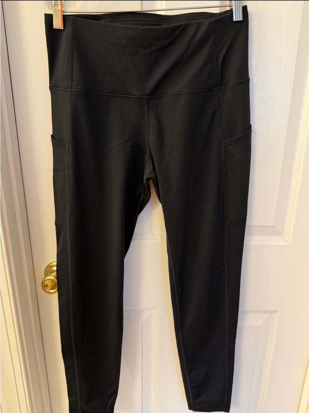 32 Degrees Cool Women's Active Pocket High Waisted Leggings Sz Lg